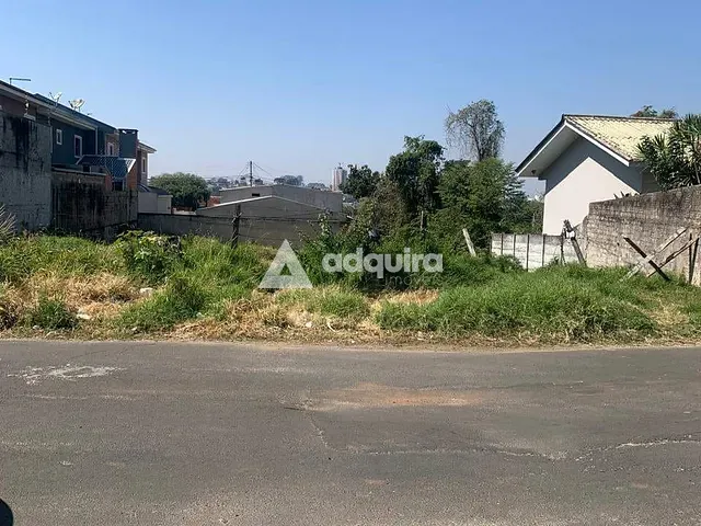 Terreno com 571m², à venda, no bairro Jardim Carvalho em Ponta Grossa