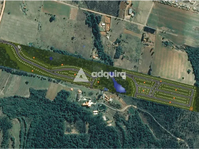 Terreno com 208m², à venda, no bairro Contorno em Ponta Grossa