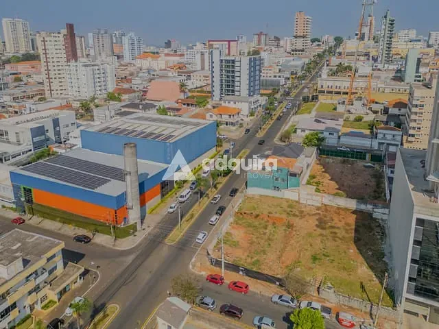 Terreno com 1168m², à venda, no bairro Centro em Ponta Grossa