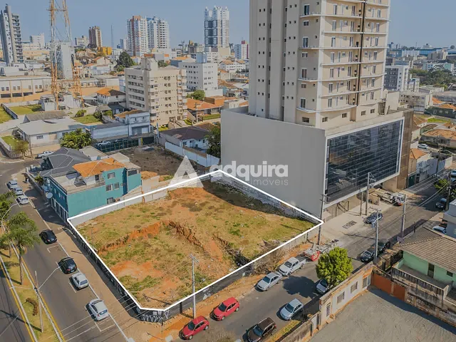 Terreno com 1168m², à venda, no bairro Centro em Ponta Grossa