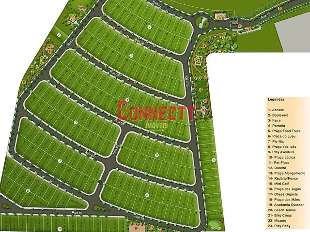 Terreno com 403m², à venda, no bairro Cravinhos em Cravinhos