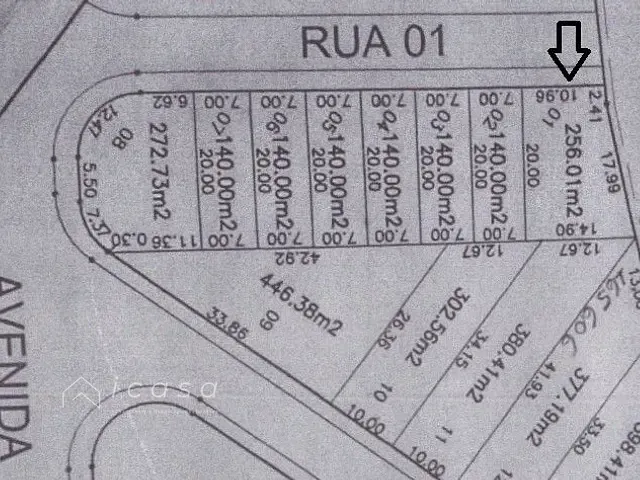 Terreno com 256m², à venda, no bairro Jardim Santa Júlia em São José dos Campos