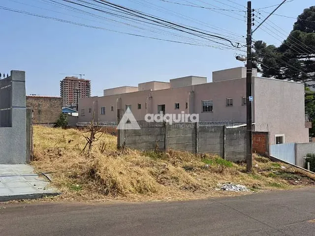 Terreno com 462m², à venda, no bairro Orfãs em Ponta Grossa
