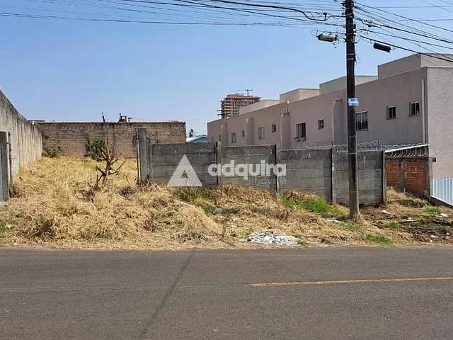 Terreno com 462m², à venda, no bairro Orfãs em Ponta Grossa