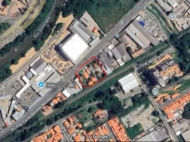Terreno com 3400m², à venda, no bairro Além Ponte em Sorocaba