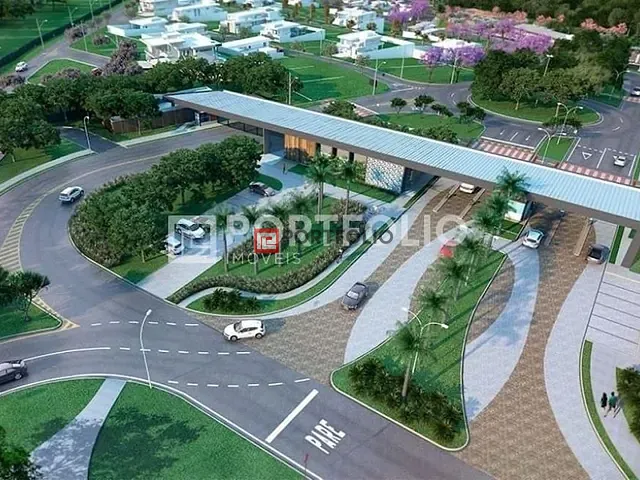 Terreno com 307m², à venda, no bairro  Jardins Porto em Senador Canedo