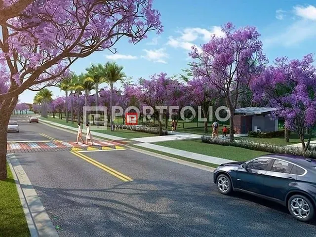Terreno com 307m², à venda, no bairro  Jardins Porto em Senador Canedo