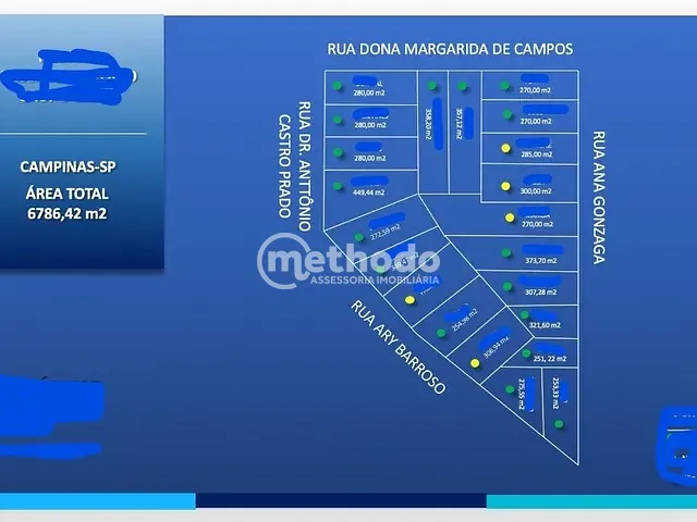 Terreno com 6786m², à venda, no bairro Taquaral em Campinas