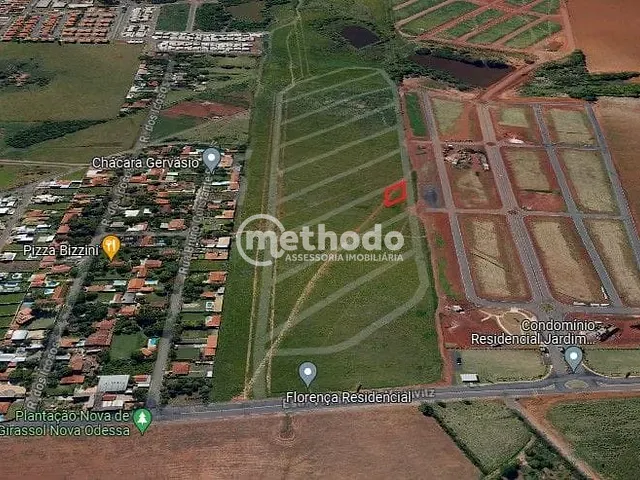Terreno com 551m², à venda, no bairro Zona Predominantemente Residencial Dois ( ZPR 2) em Nova Odessa