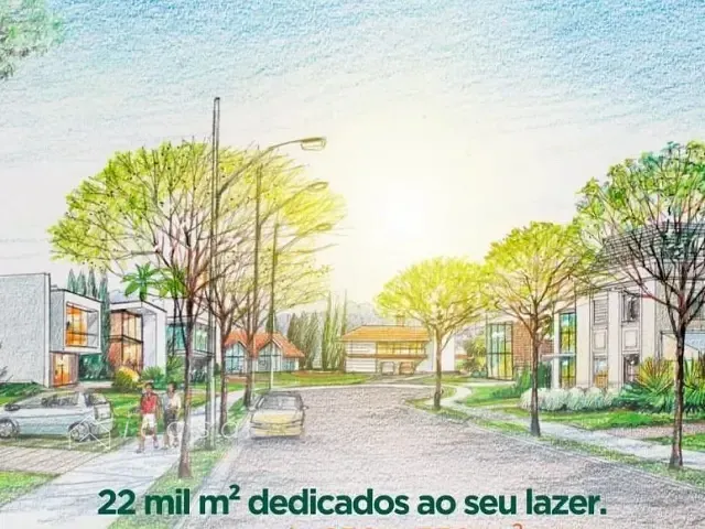 Terreno com 250m², à venda, no bairro Condomínio Jardins do Parque Amendoeiras em Taubaté