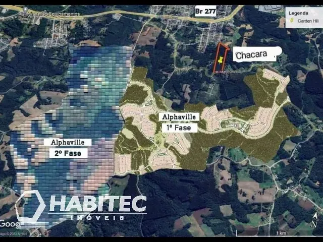 Terreno à venda, no bairro Ferraria em Campo Largo
