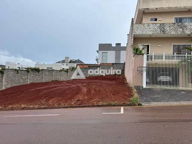 Terreno com 544m², à venda, no bairro Estrela em Ponta Grossa