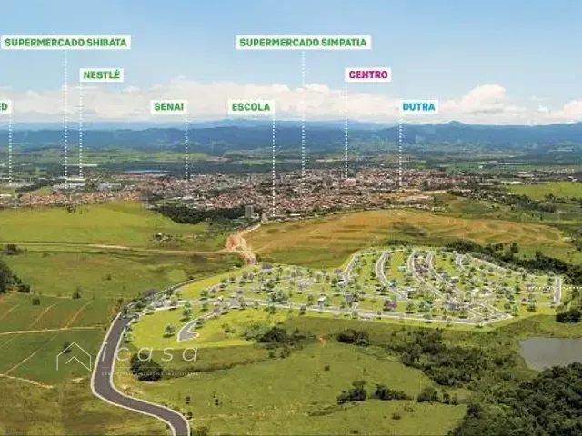 Terreno com 250m², à venda, no bairro Borda da Mata em Caçapava