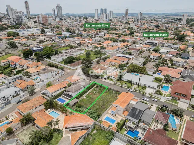 Terreno com 627m², à venda, no bairro Estrela em Ponta Grossa