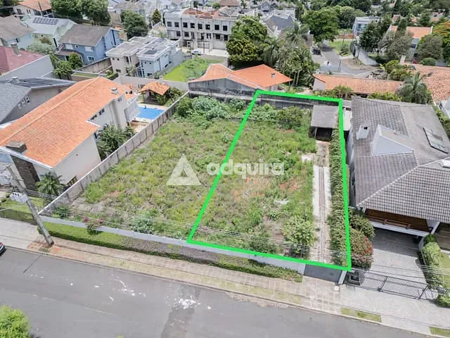 Terreno com 627m², à venda, no bairro Estrela em Ponta Grossa