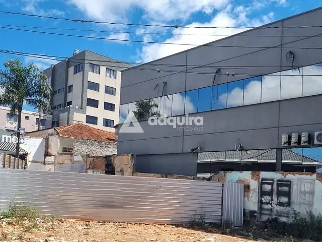 Terreno com 163m², à venda, no bairro Centro em Ponta Grossa