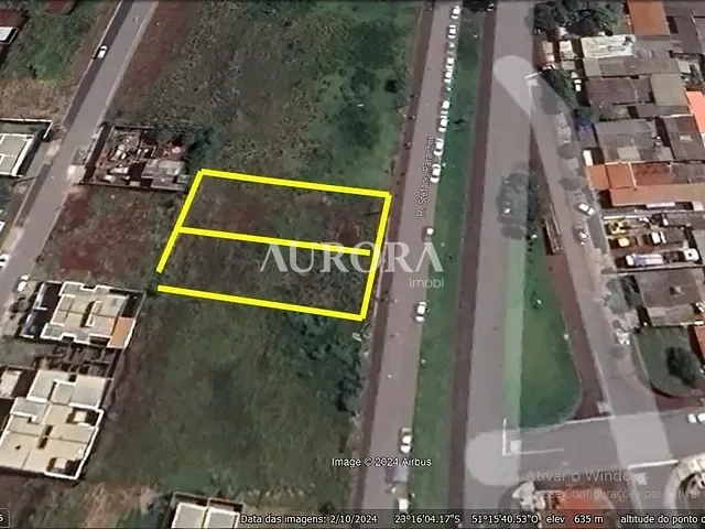 Terreno com 500m², à venda, no bairro Conjunto Residencial Roberto Conceicao em Cambé