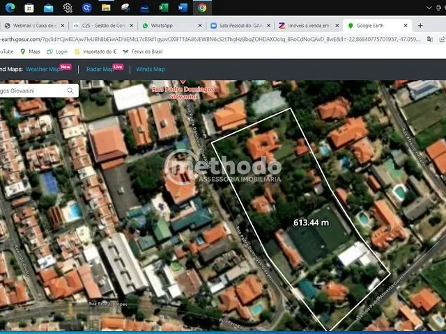 Terreno com 20272m², à venda, no bairro Parque Taquaral em Campinas