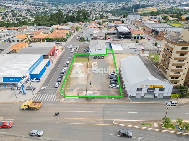 Terreno com 1235m², à venda, no bairro Nova Rússia em Ponta Grossa