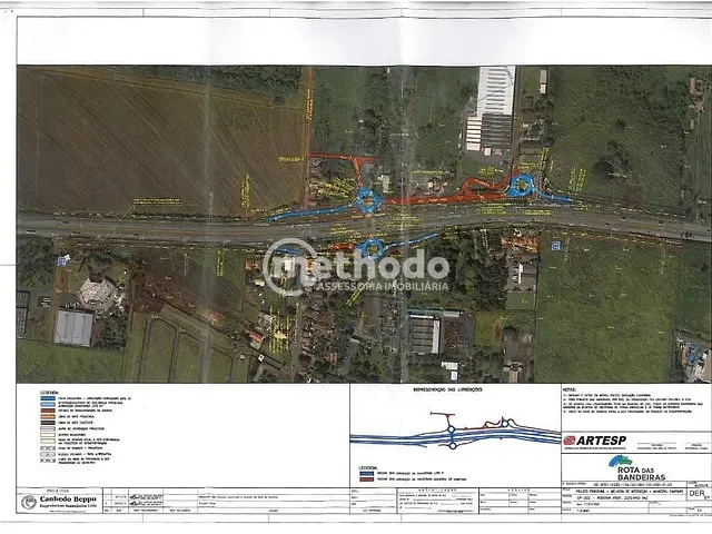 Terreno com 217000m², à venda, no bairro Betel em Paulínia