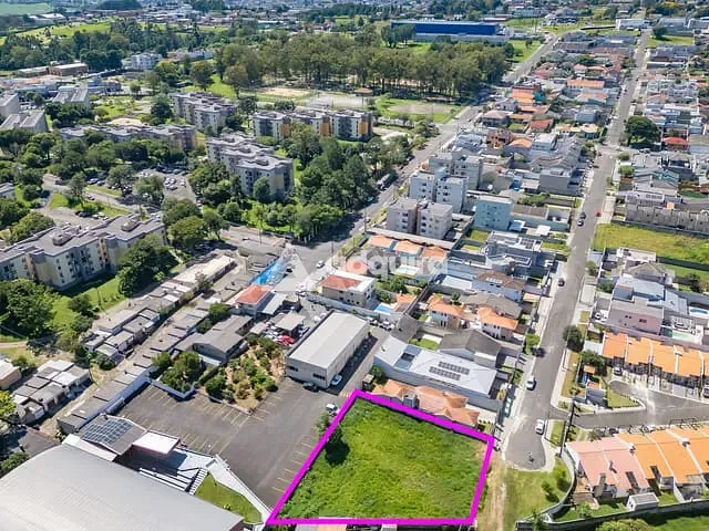 Terreno com 1112m², à venda, no bairro Jardim Carvalho em Ponta Grossa