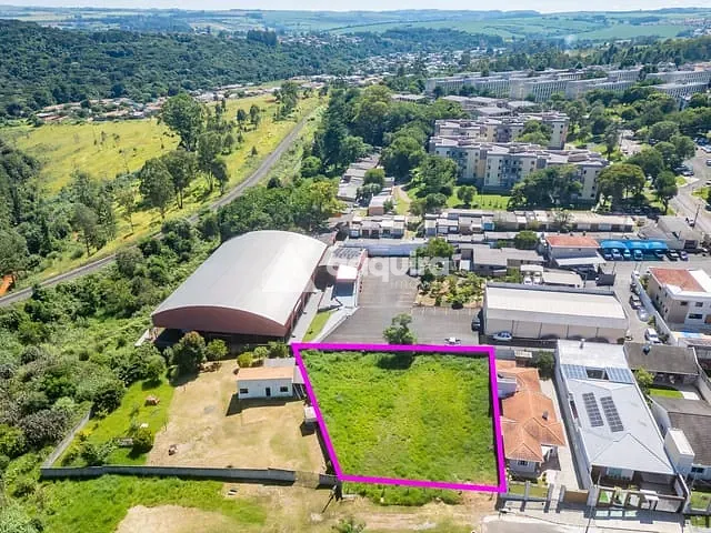 Terreno com 1112m², à venda, no bairro Jardim Carvalho em Ponta Grossa