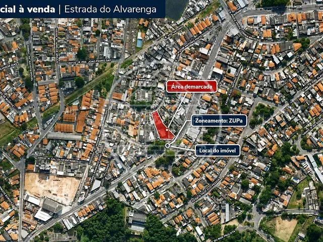 Terreno com 1305m², à venda, no bairro Jardim da Pedreira em São Paulo