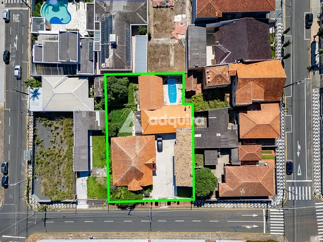 Sobrado com 1071m², à venda, no bairro Orfãs em Ponta Grossa