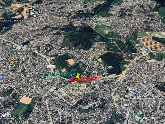 Terreno com 10715m², à venda, no bairro Jardim do Édem em Itapecerica da Serra