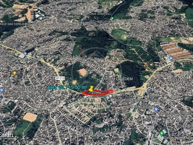 Terreno com 10715m², à venda, no bairro Jardim do Édem em Itapecerica da Serra