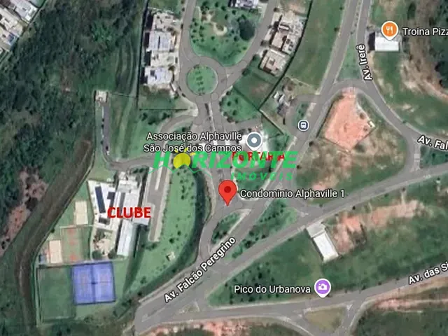 Terreno com 486m², à venda, no bairro Condomínio Residencial Alphaville I em São José dos Campos