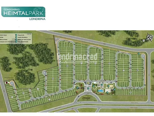 Terreno com 150m², à venda, no bairro Heimtal em Londrina
