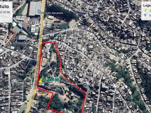 Terreno com 29000m², à venda, no bairro Parque do Lago em São Paulo