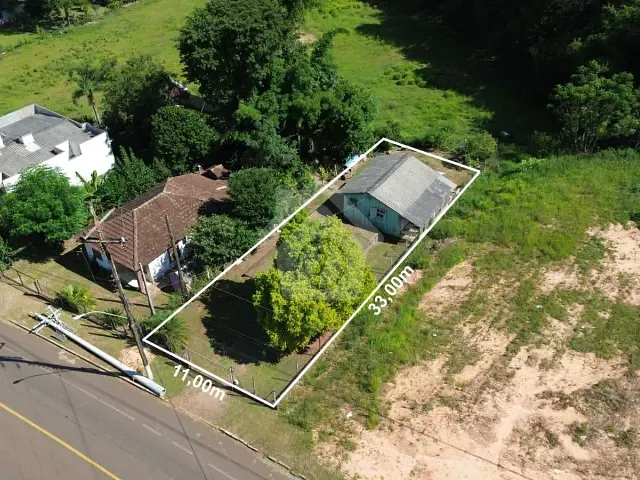Terreno com 363m², à venda, no bairro centro em Paverama