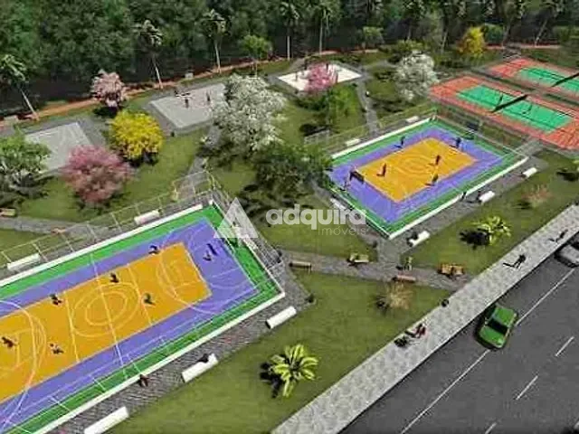Terreno com 295m², à venda, no bairro Cará-cará em Ponta Grossa