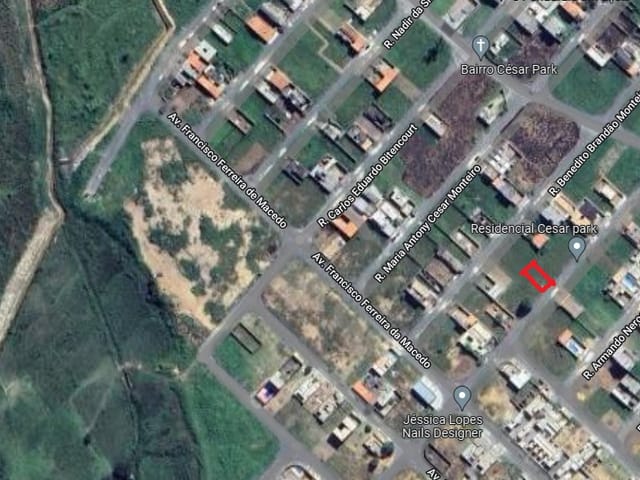 Terreno com 200m², à venda, no bairro Cesar Park em Pindamonhangaba