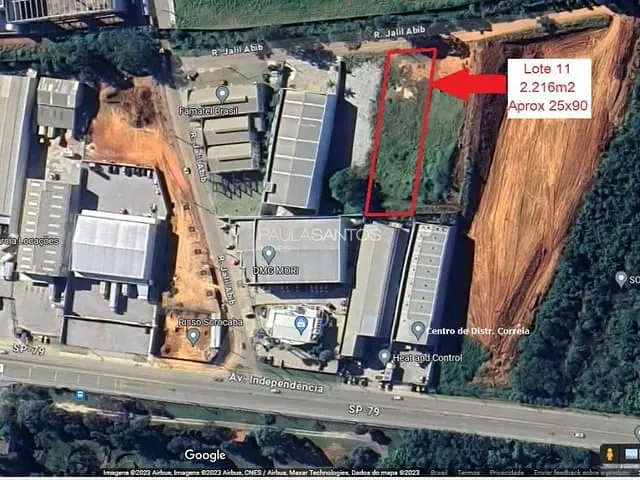 Terreno com 2219m², à venda, no bairro Éden em Sorocaba