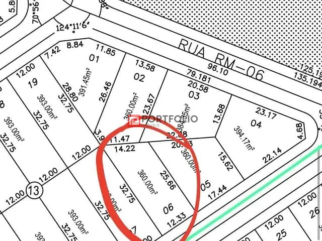 Terreno com 360m², à venda, no bairro Residencial Marília em Senador Canedo