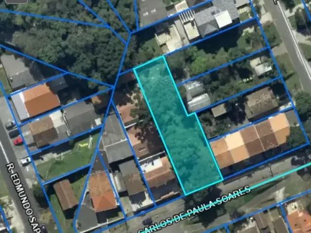 Terreno com 693m², à venda, no bairro Mercês em Curitiba