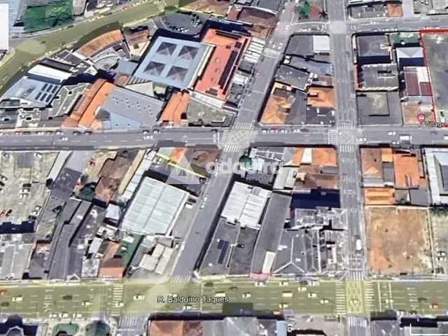 Terreno com 1408m², à venda, no bairro Centro em Ponta Grossa