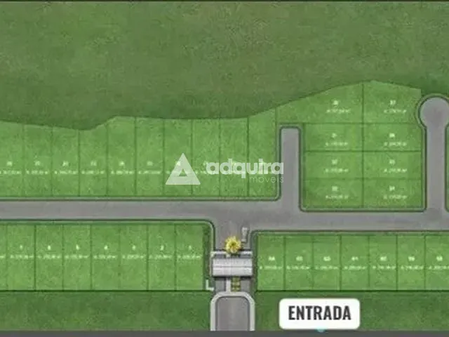 Terreno com 409m², à venda, no bairro Contorno em Ponta Grossa
