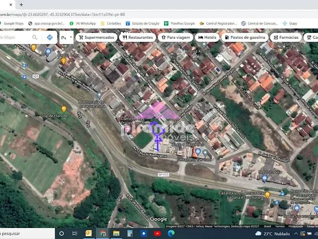 Terreno com 260m², à venda, no bairro Getuba em Caraguatatuba