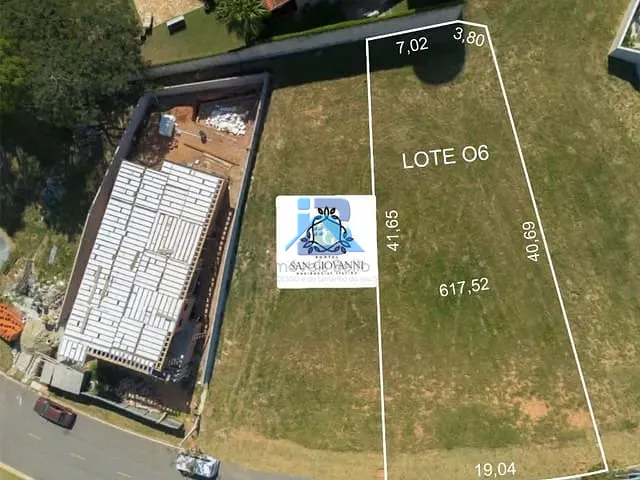 Terreno com 617m², à venda, no bairro Residencial Fazenda Santa Rosa - Fase 1 em Itatiba