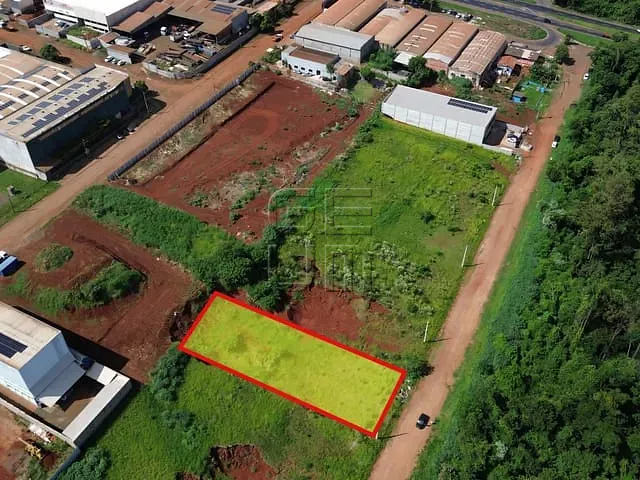 Terreno com 1200m², à venda, no bairro Parque Industrial Buena Vista em Londrina