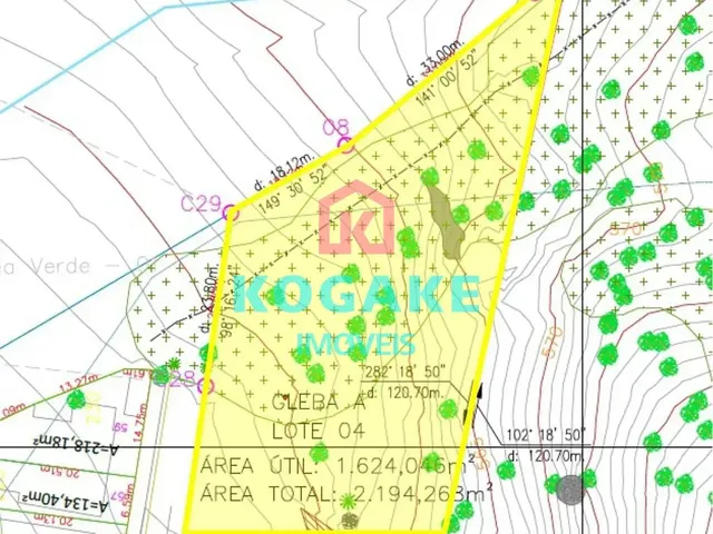 Terreno com 1624m², à venda, no bairro São Geraldo em Aparecida