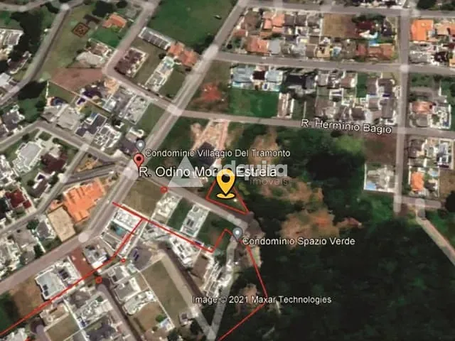 Terreno com 890m², à venda, no bairro Estrela em Ponta Grossa