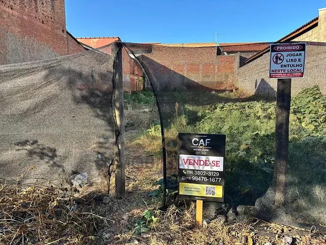 Terreno com 250m², à venda, no bairro Parque Residencial Imigrantes em Holambra