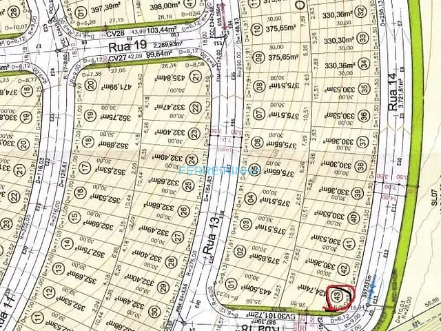 Terreno com 424m², à venda, no bairro Urbanova em São José dos Campos