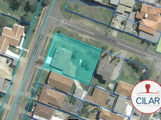 Terreno com 864m², à venda, no bairro Santa Felicidade em Curitiba