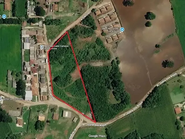 Terreno com 9822m², à venda, no bairro Campo de São Benedito em Campo Magro